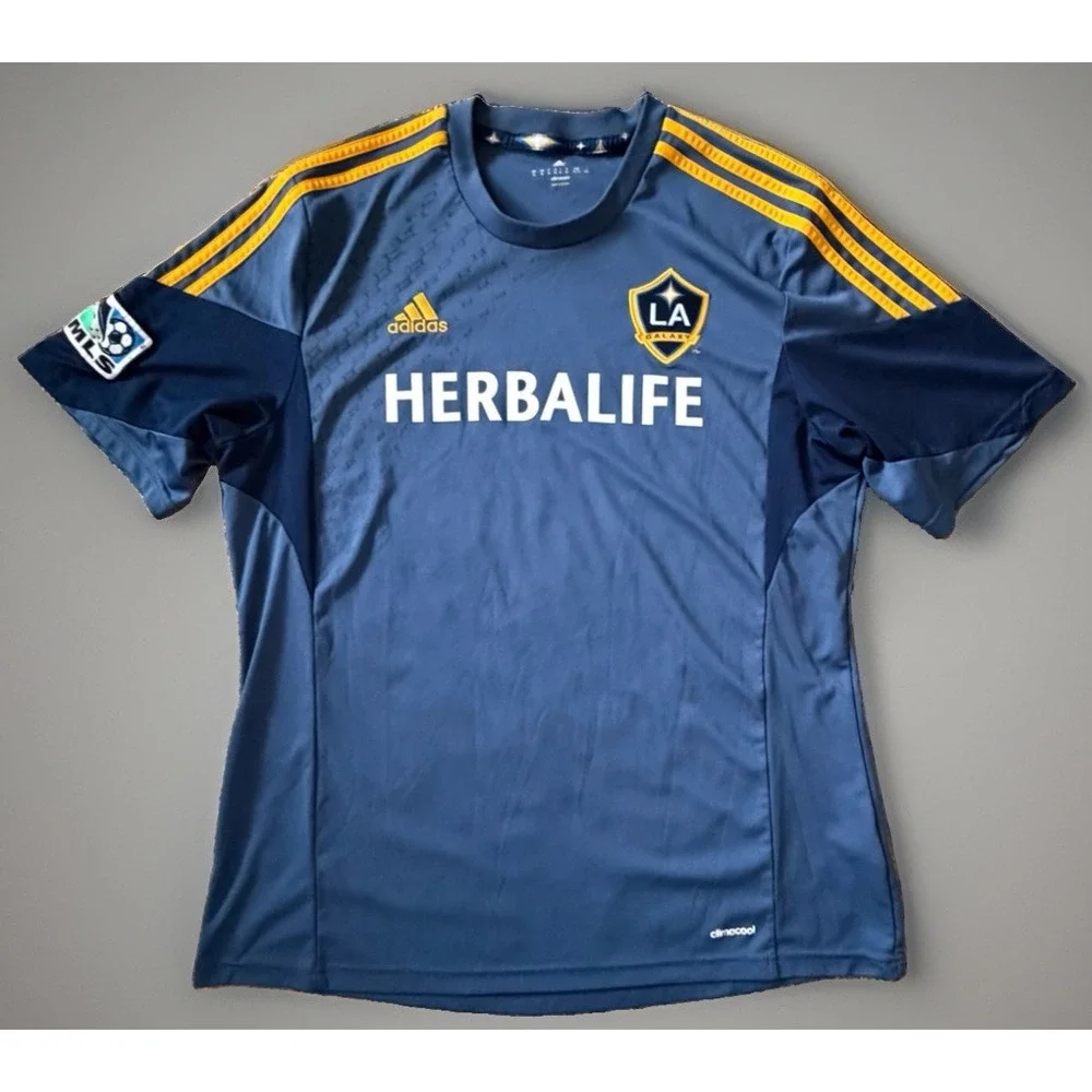 Los Angeles Galaxy 2013 2014 Away Football Shirt Soccer Jersey Adidas XL JBHS